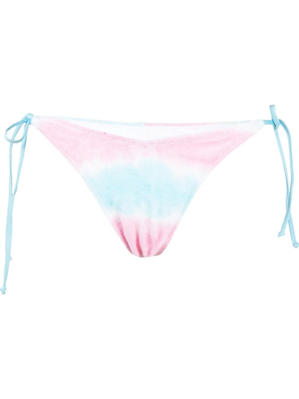 

MC2 Saint Barth bikini bottom Norah con motivo tie-dye - Rosado