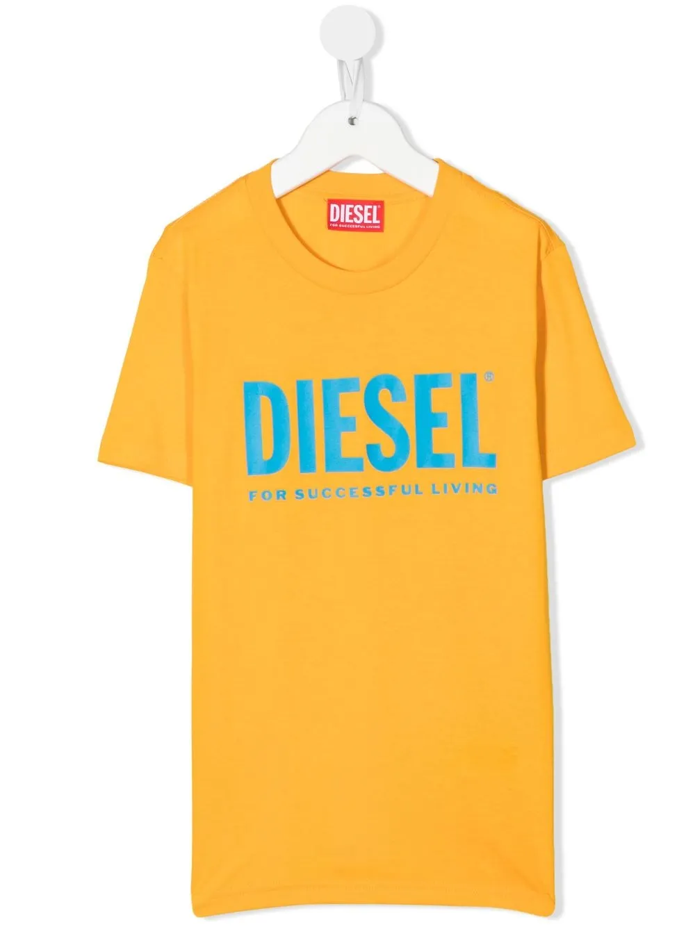 

Diesel Kids playera con logo estampado - Amarillo