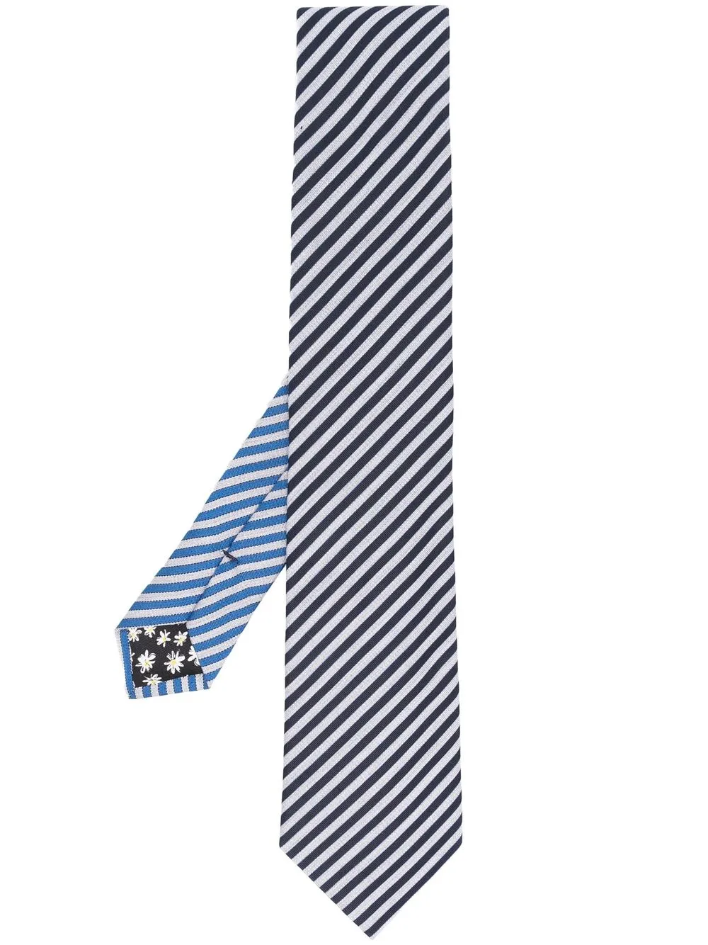 

Paul Smith striped two-tone tie - Blue