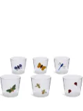 Ichendorf Milano Garden Picnic set-of-six tumblers - White