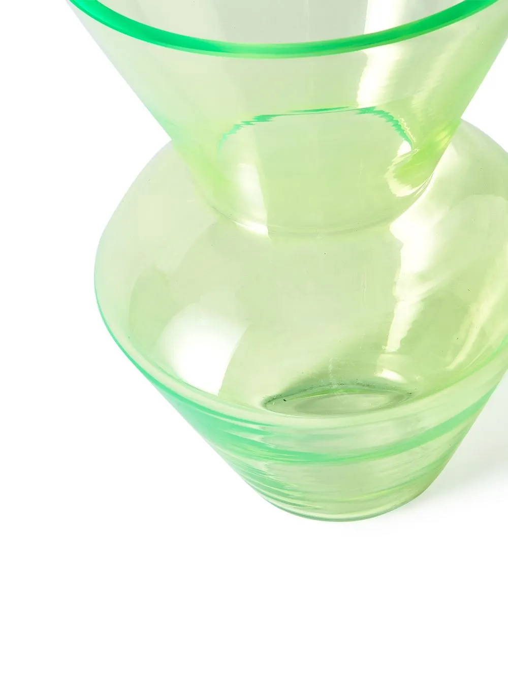  Polspotten Fat Neck Vase - Green 