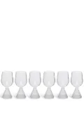 Ichendorf Milano Tutu wine glasses (set of six) - White