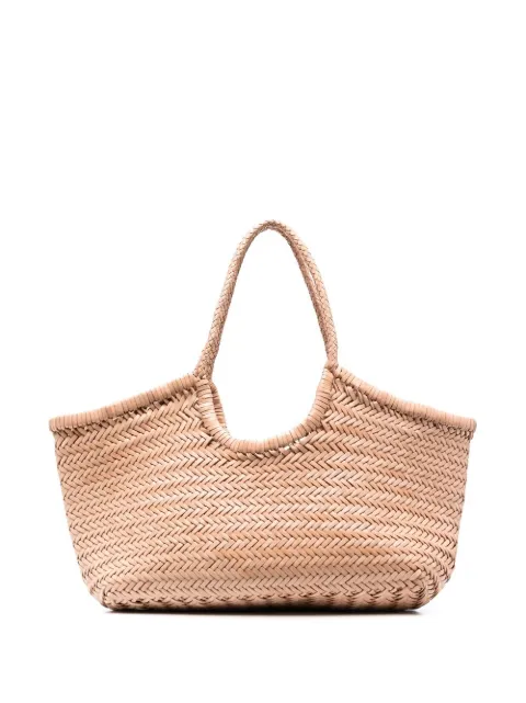 DRAGON DIFFUSION interwoven-design tote bag