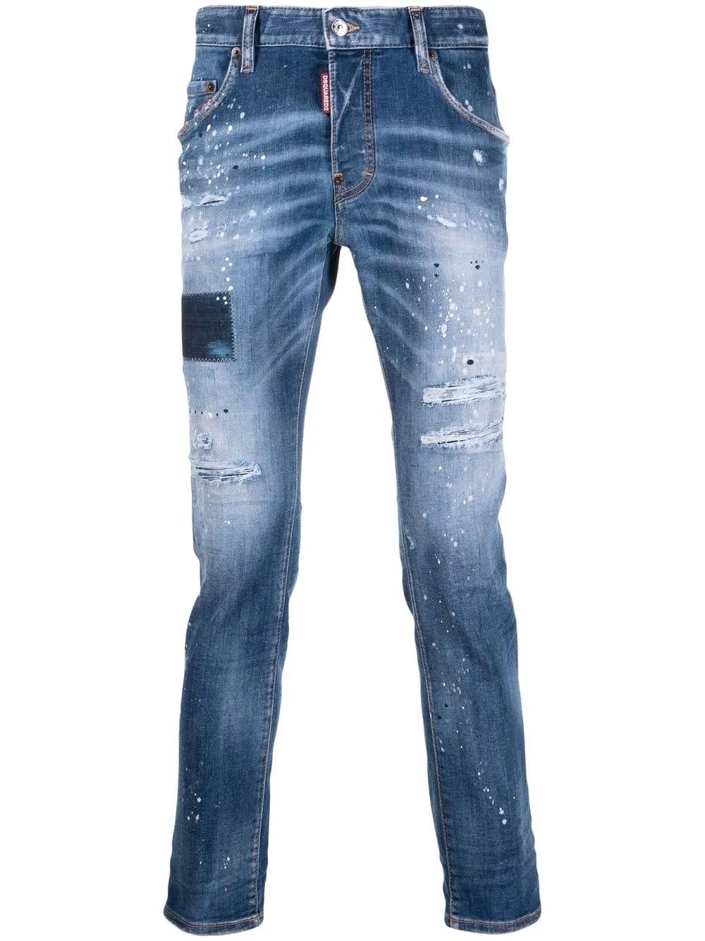 DSQUARED2 Jeans slim Dsquared2 Icon lavado bleach para hombre