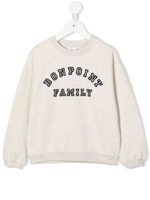 Bonpoint Tonino logo-print sweatshirt 