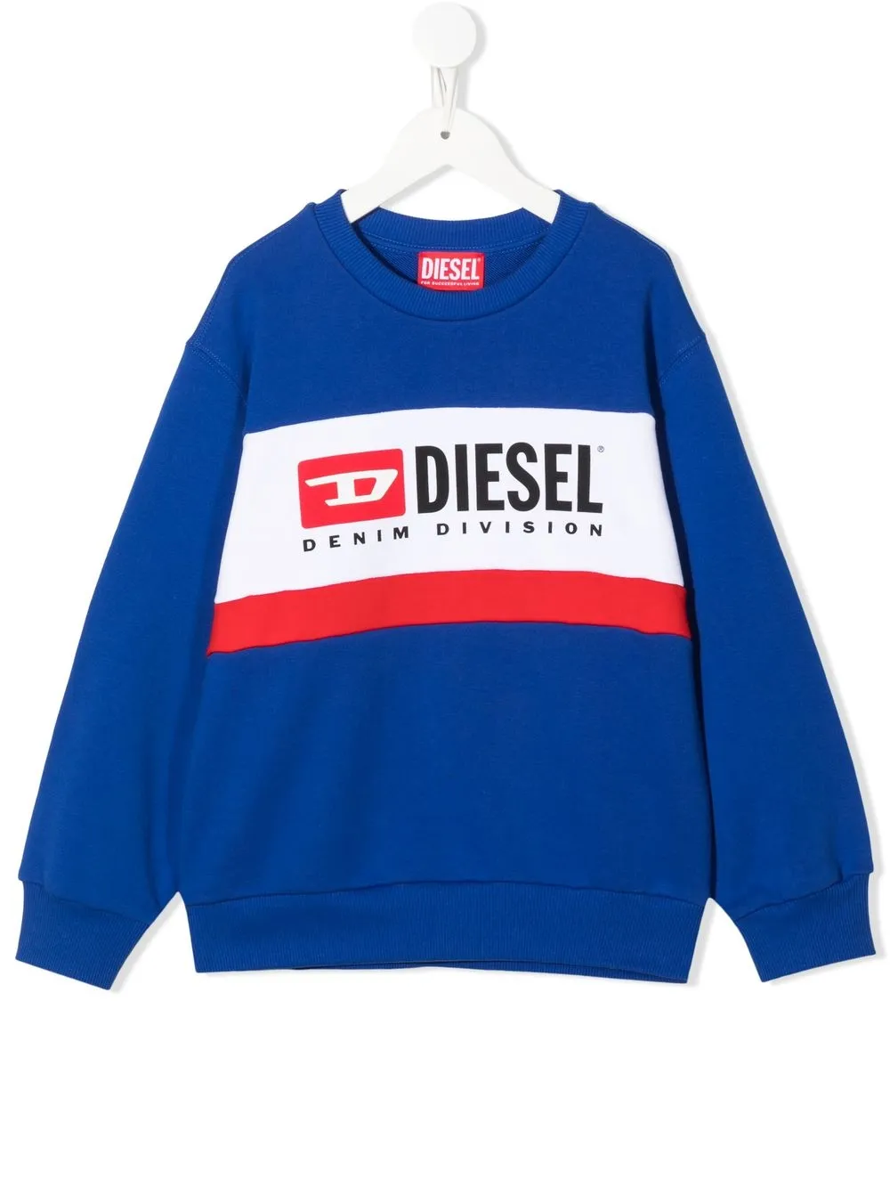 

Diesel Kids TEEN logo-print crew neck sweatshirt - K89G