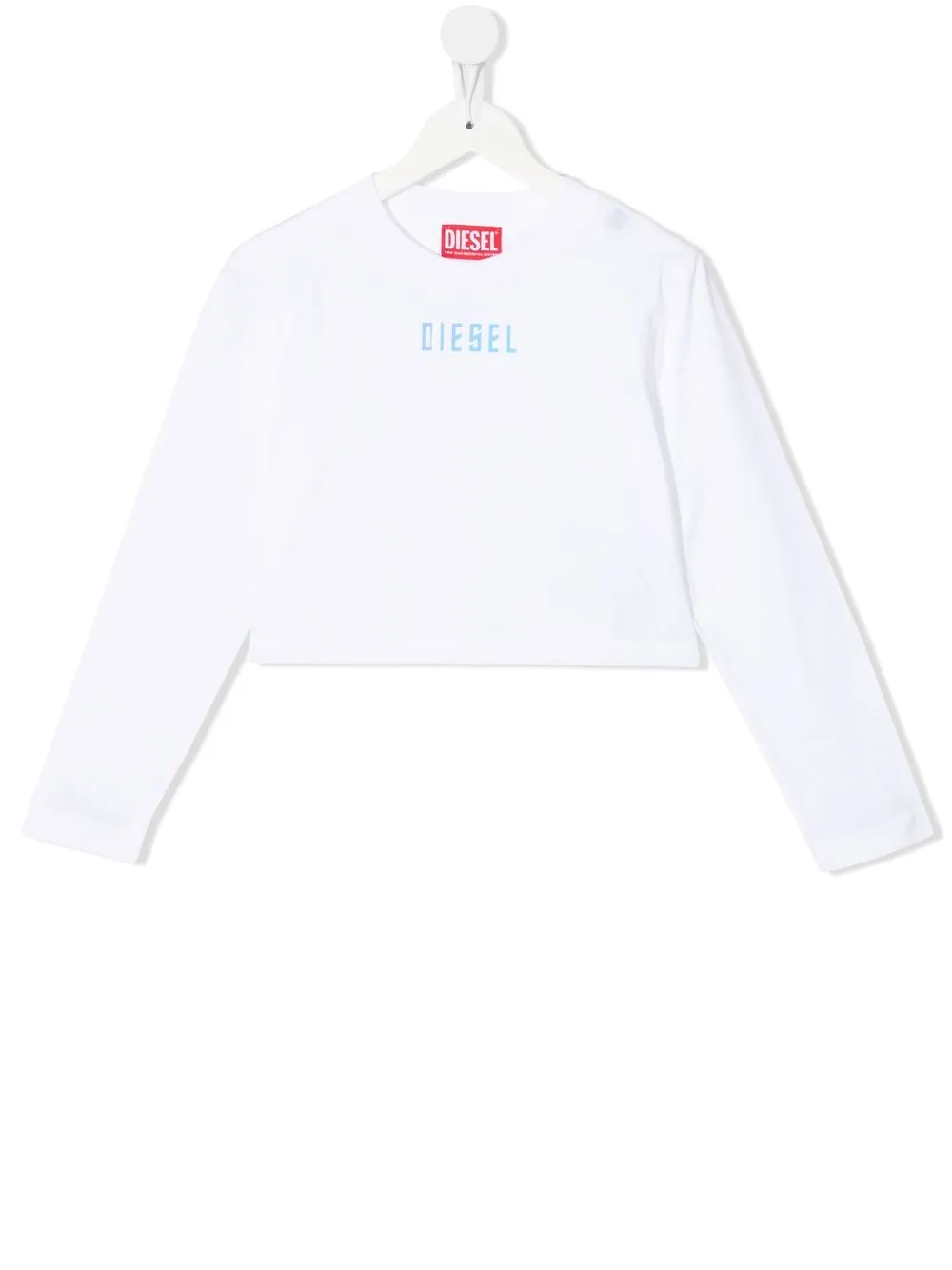 

Diesel Kids top manga larga con logo estampado - K100