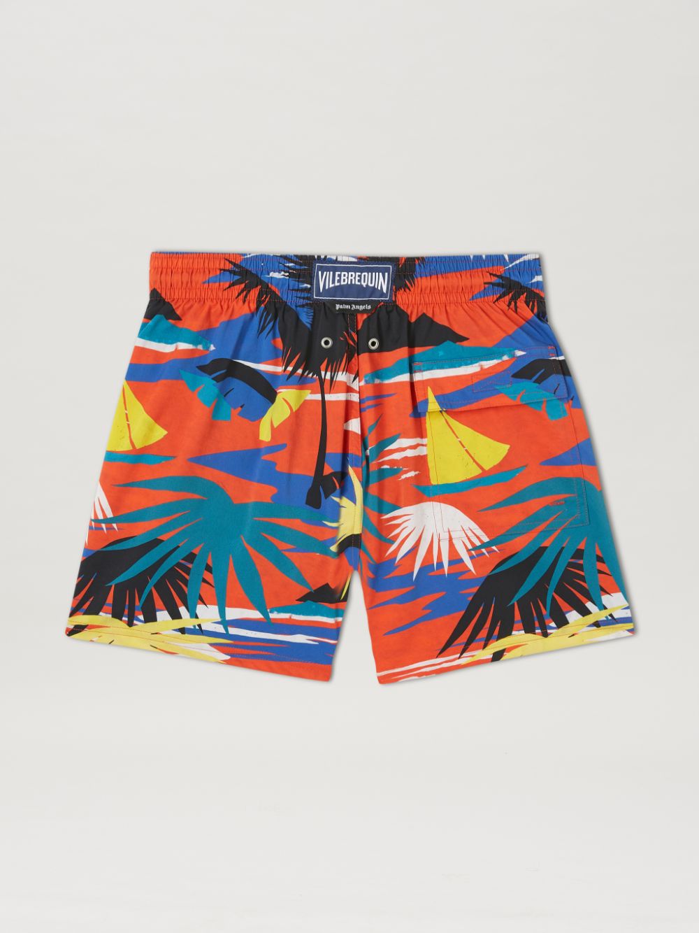 PAxVILEBREQUIN HAWAIIAN SWIMWEAR - Palm Angels® Official