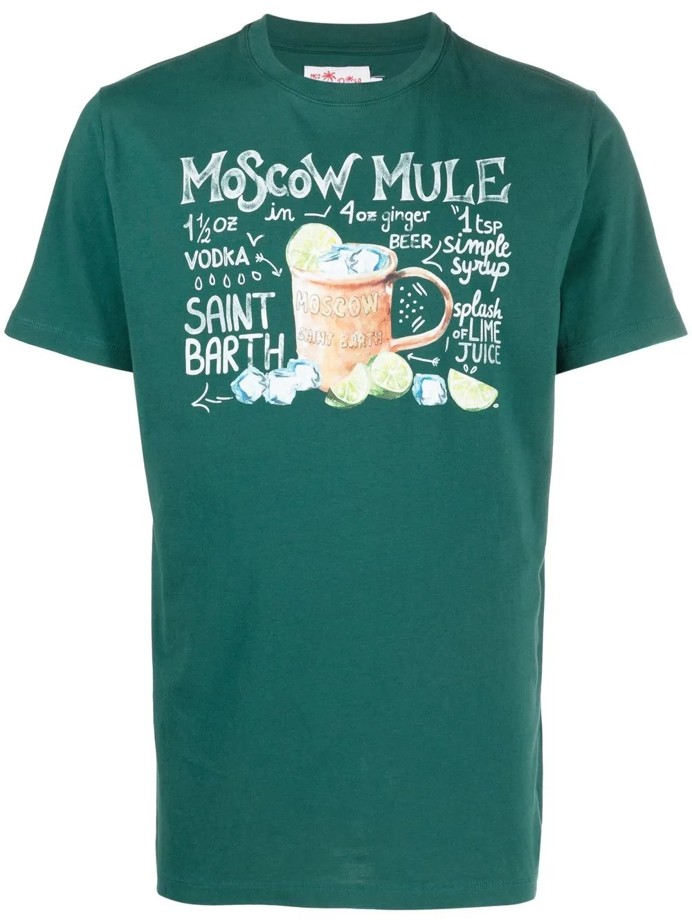 

MC2 Saint Barth playera Moscow Mule Recipe - Verde