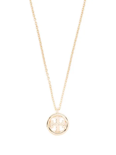 Tory Burch قلادة بتعليقة شعار الماركة
