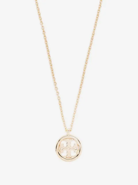 Tory Burch 밀러 로고 펜던트 네크리스