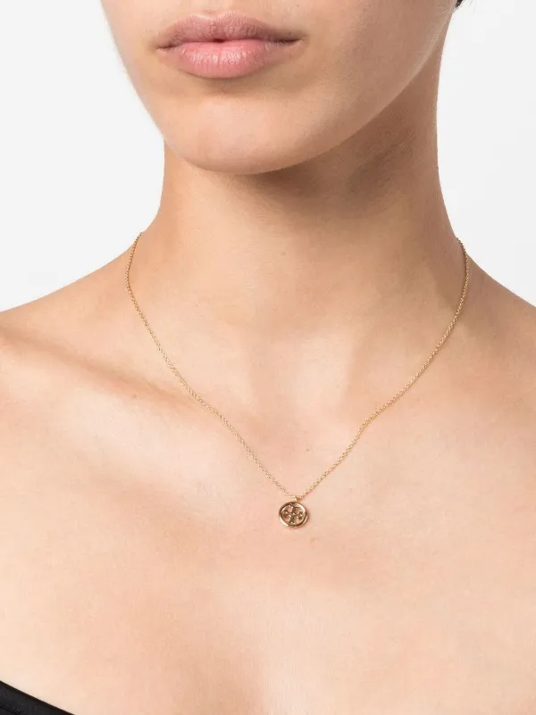 Tory burch clearance pendant necklace