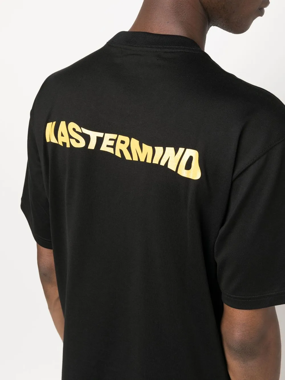  World Tシャツ　ロゴver. Man Junya Watanabe MAN eYe T-Shirt in Black | SVD