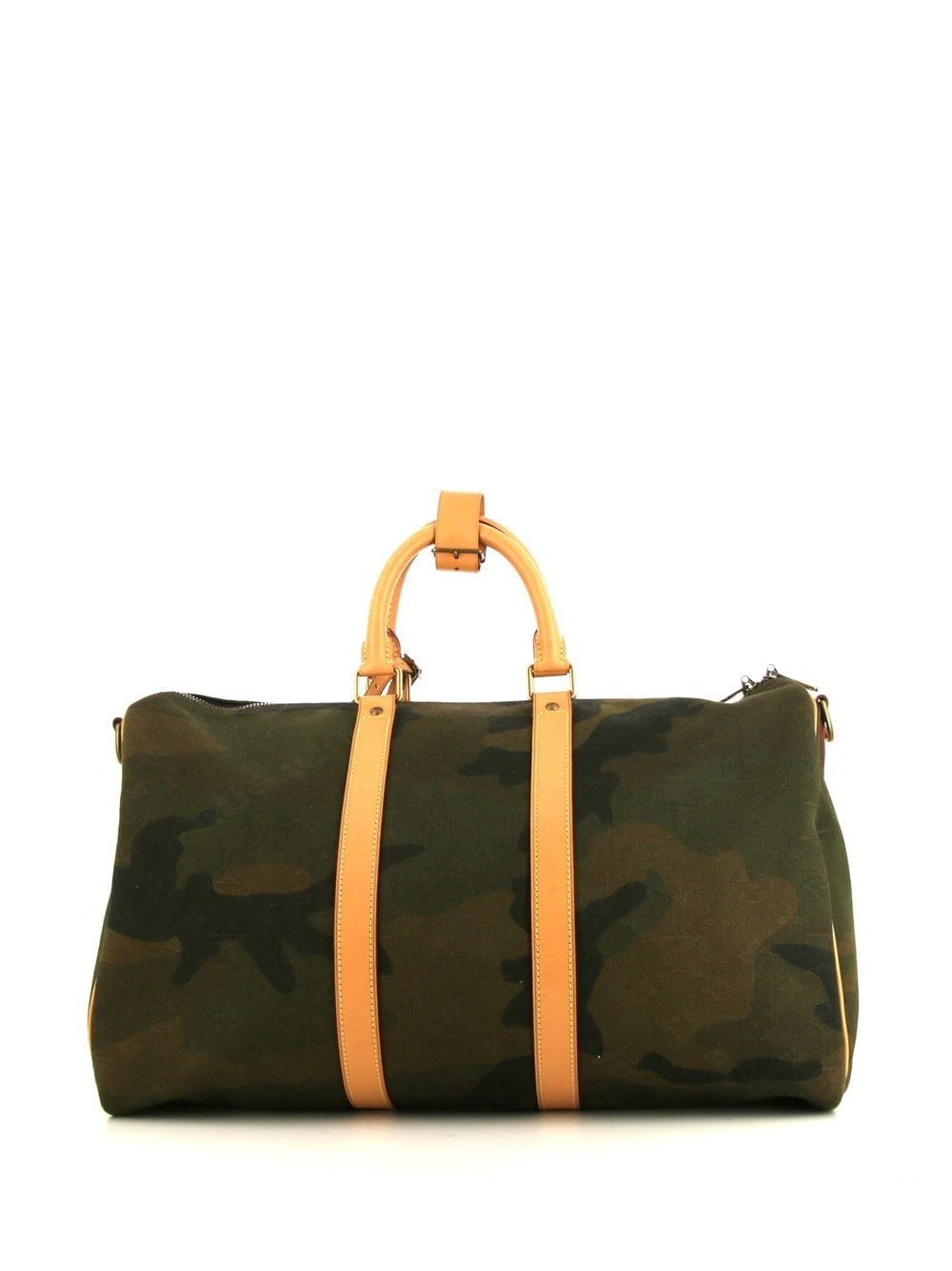 Louis Vuitton X Supreme Keepall Bandoulière 45 Camo Travel Bag