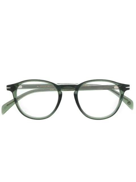 Eyewear by David Beckham lentes translúcidos con armazón oval
