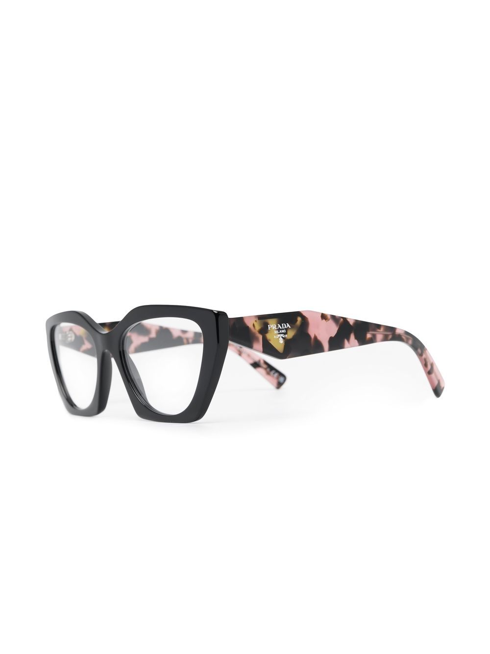 Prada Eyewear Bril met cat-eye montuur - Zwart