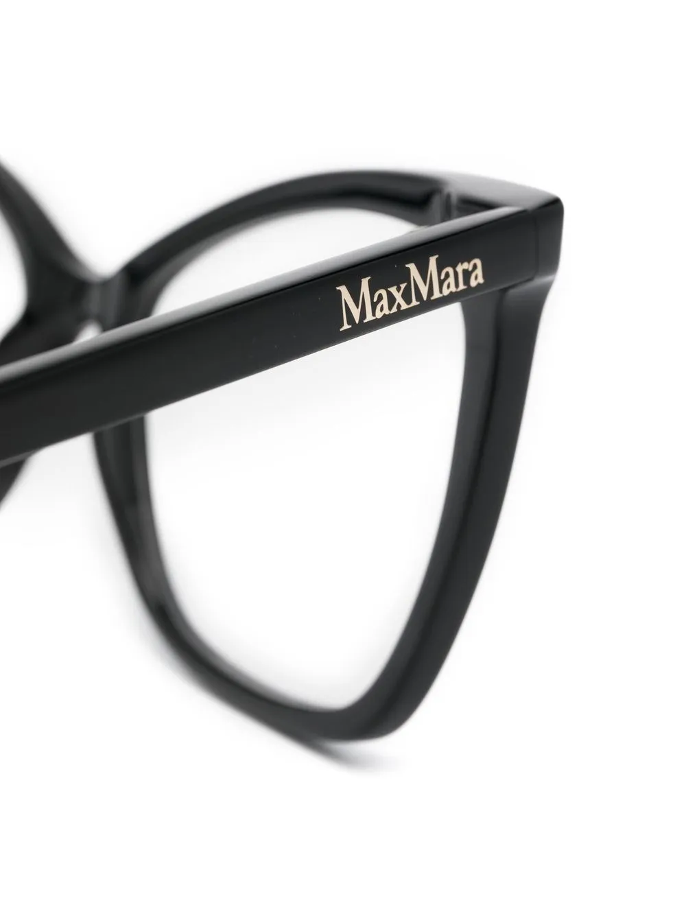 Max Mara Square-frame Glasses In Black