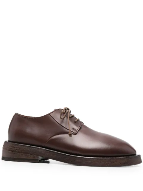 Marsèll zapatos derby con puntera redonda