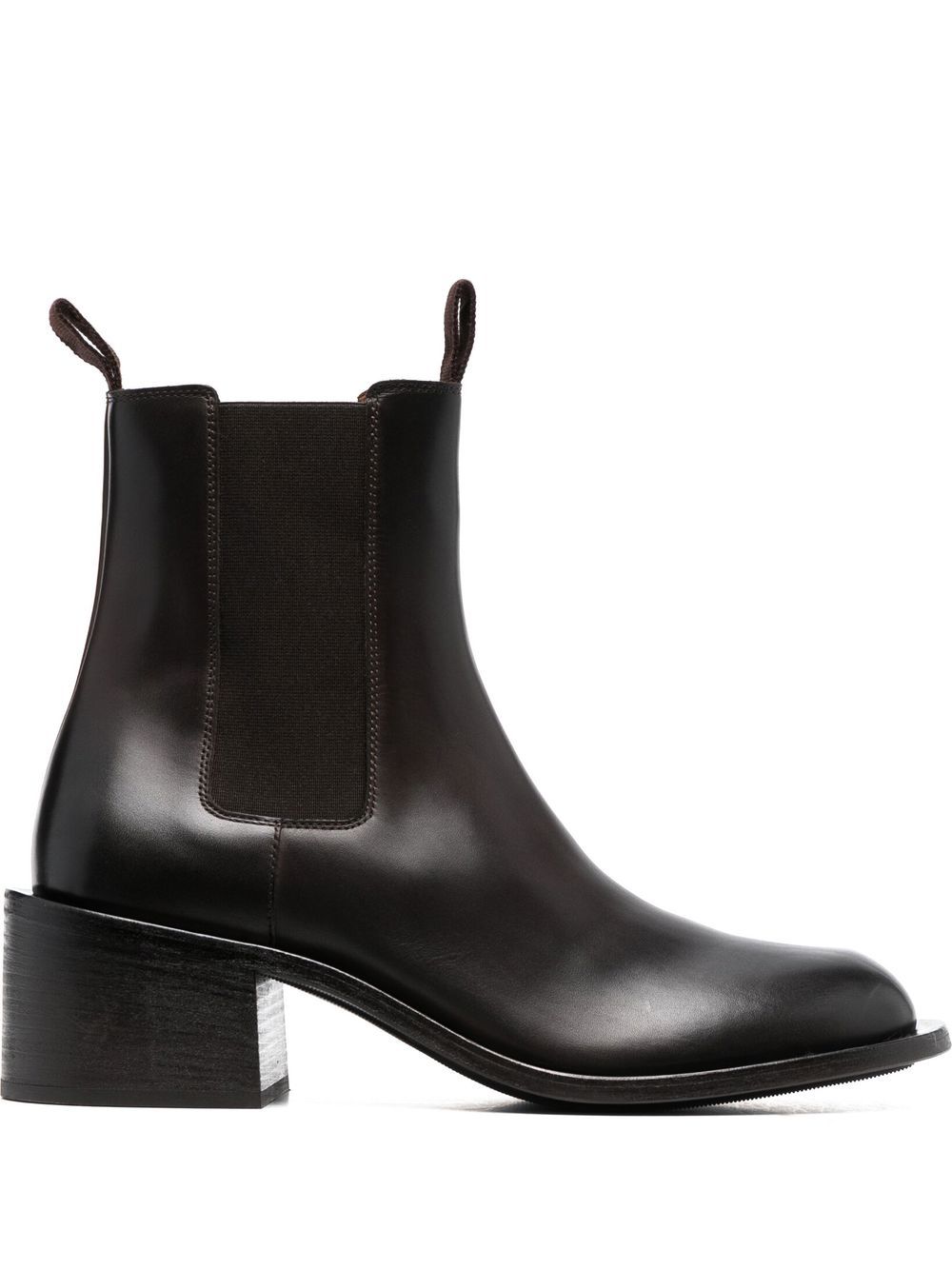Marsèll Leather Ankle Boots In 褐色