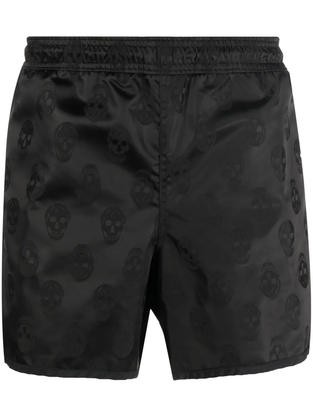 

Alexander McQueen shorts de playa con estampado Skull - Negro
