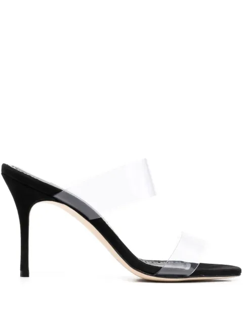 Manolo Blahnik - Scolto 90mm slip-on sandals