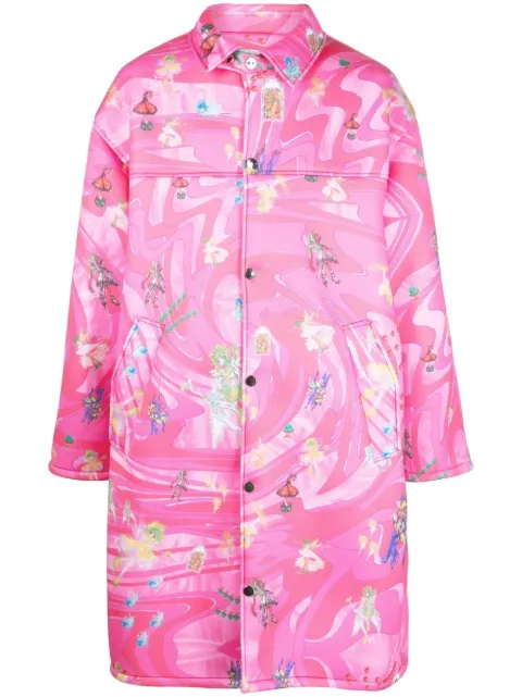 Liberal Youth Ministry patterne scuba coat