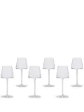 Ichendorf Milano Manhattan set-of-six wine glasses - White