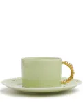 L'Objet Haas Mojave teacup set (230ml) - Green