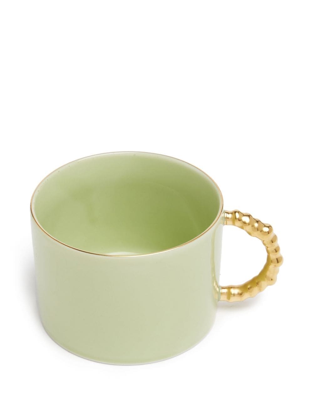 Shop L'objet Haas Mojave Teacup Set (230ml) In Green