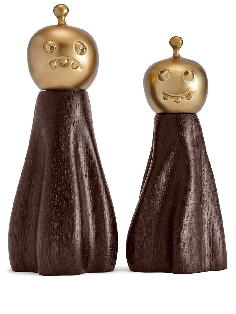 

L'Objet X Haas Brothers Fantomes salt and pepper mills - Brown