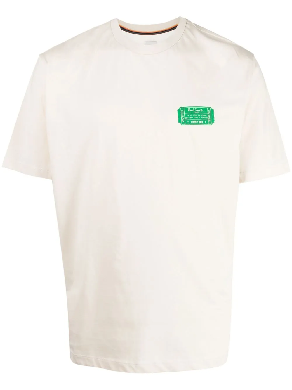 

Paul Smith logo-patch short-sleeve T-shirt - White