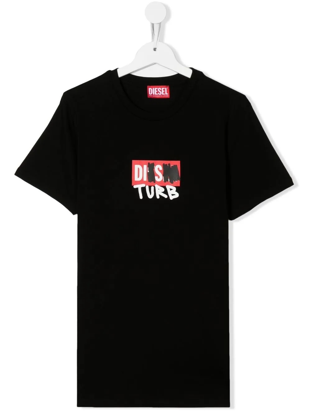 

Diesel Kids TEEN Censored logo T-shirt - Black