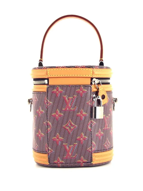 Louis Vuitton Cannes Shoulder Bag in Pink Monogram Pop Canvas and