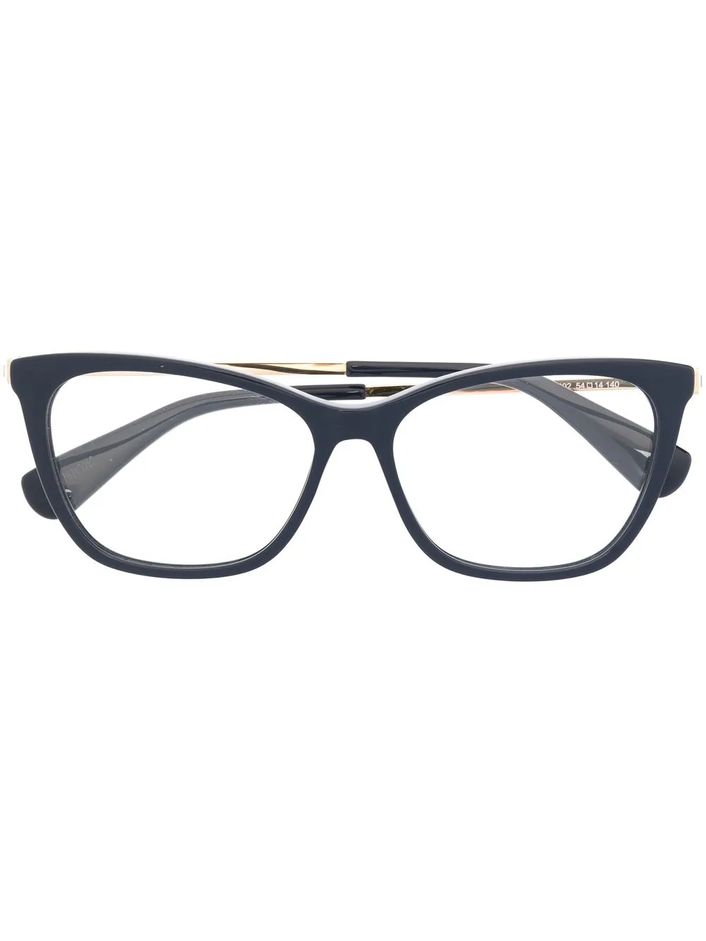 

Max Mara lentes con armazón cuadrada - Azul