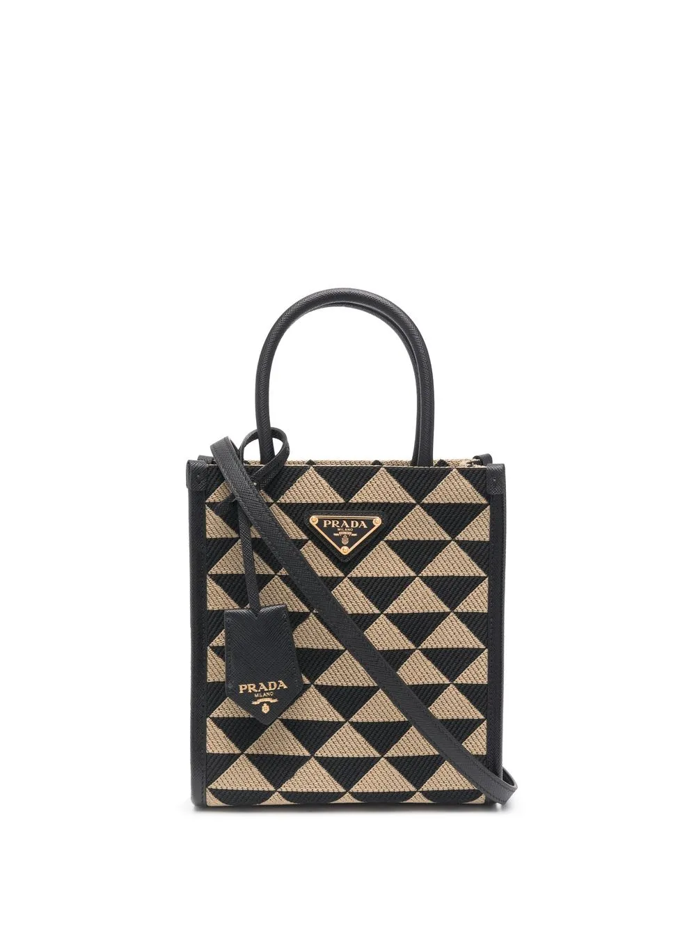 prada symbole tote bag