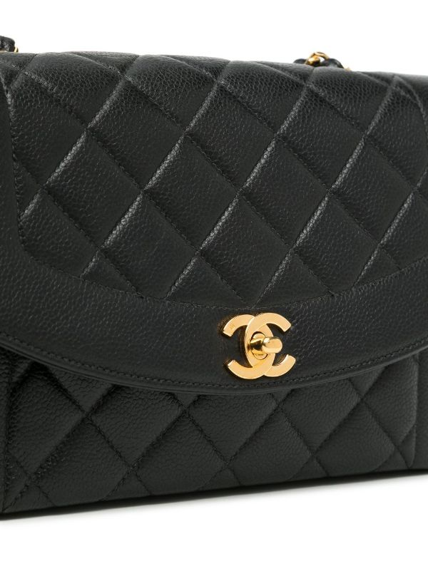 CHANEL Pre-Owned 1997 Medium Diana Shoulder Bag - Farfetch