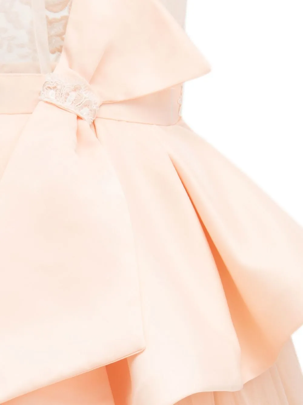  Tulleen Eugenia Kleid Mit Schößchen   Rosa 