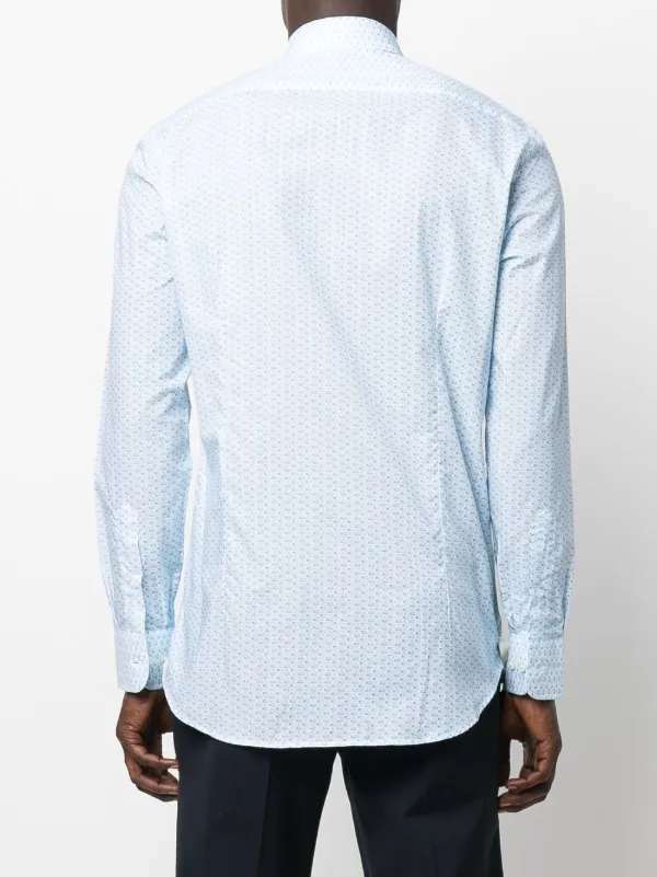 ETRO patterned-jacquard long-sleeve 