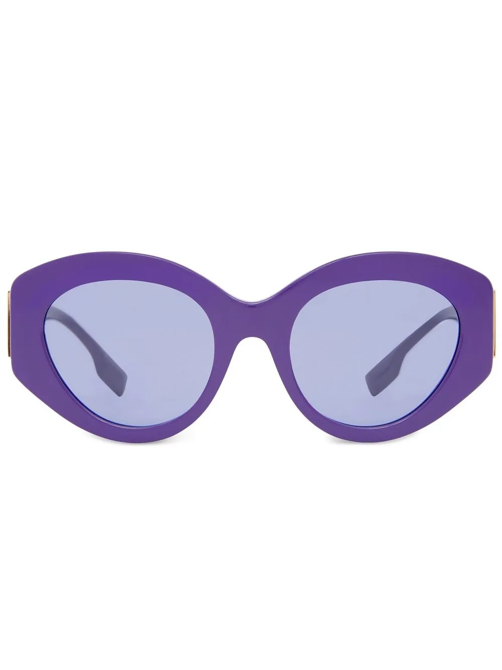 

Burberry hardware-detail cat-eye sunglasses - Purple