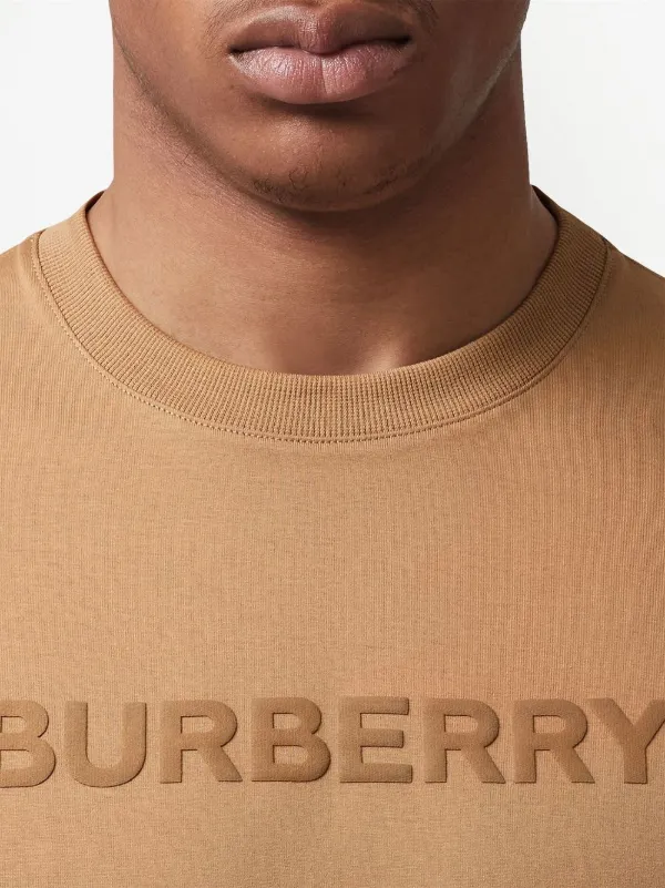 Burberry logo-print Cotton T-shirt - Farfetch