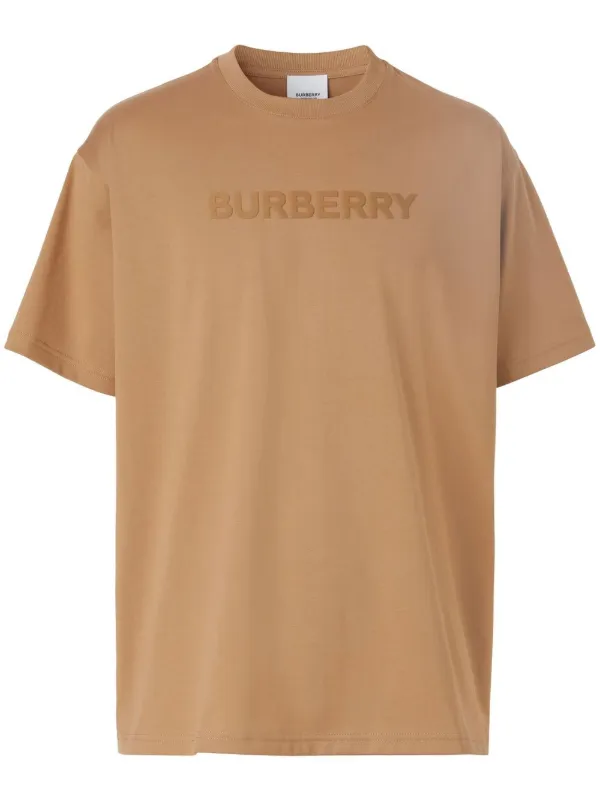 Burberry logo-print Cotton T-shirt - Farfetch