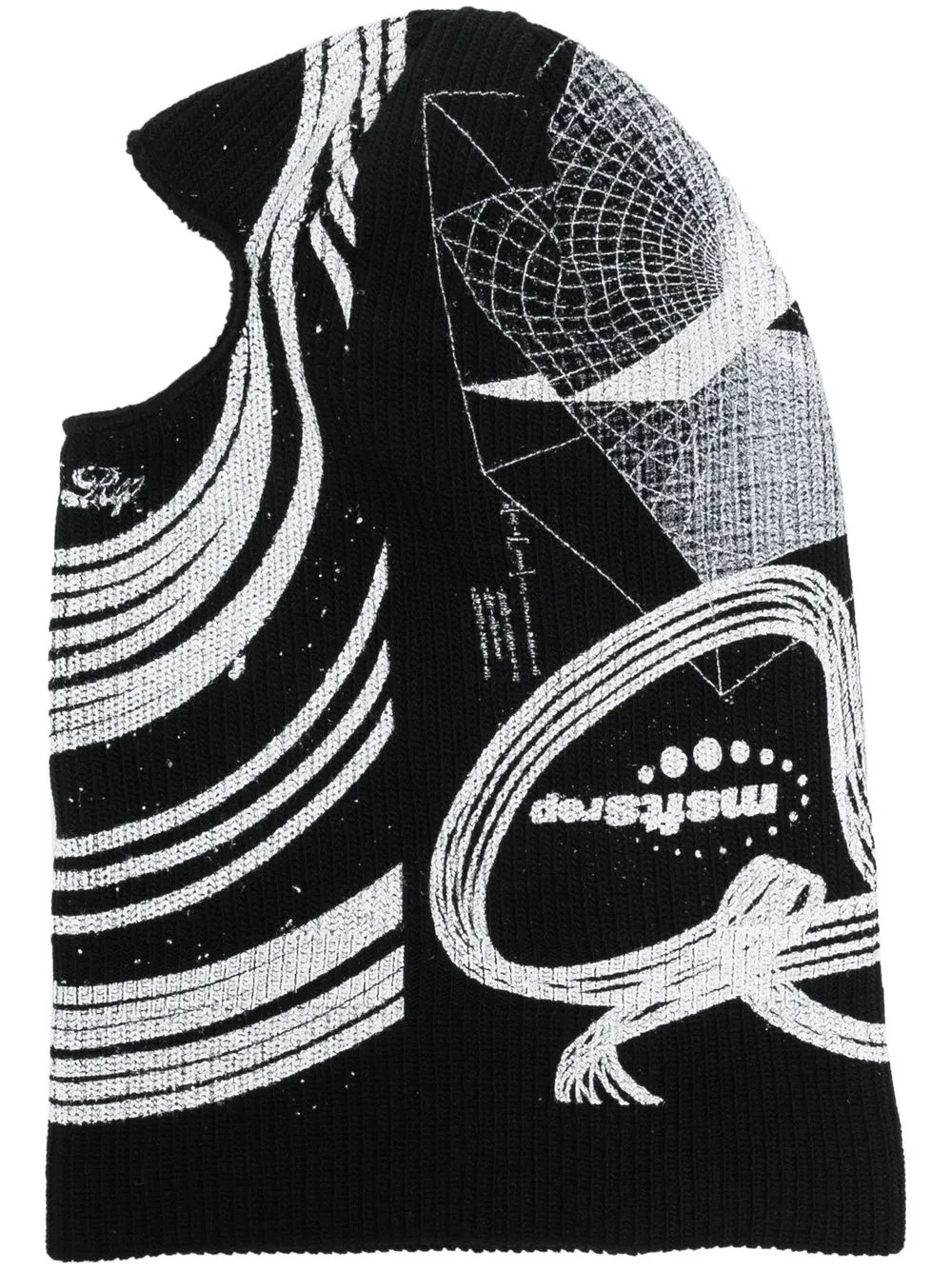 

MSFTSrep all-over print balaclava - Black