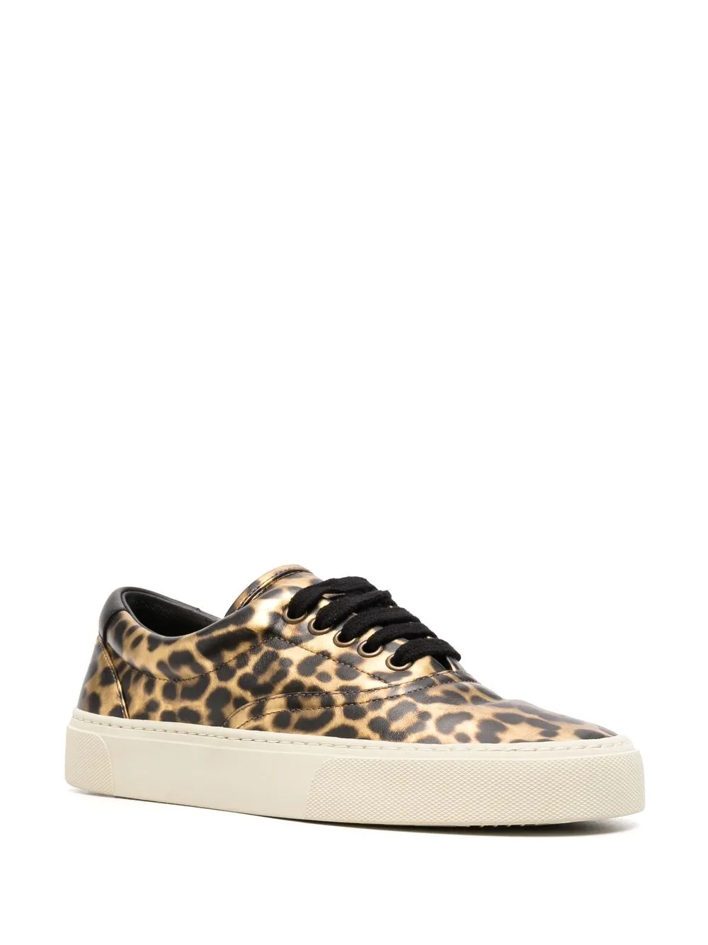 Saint laurent leopard sneakers sale