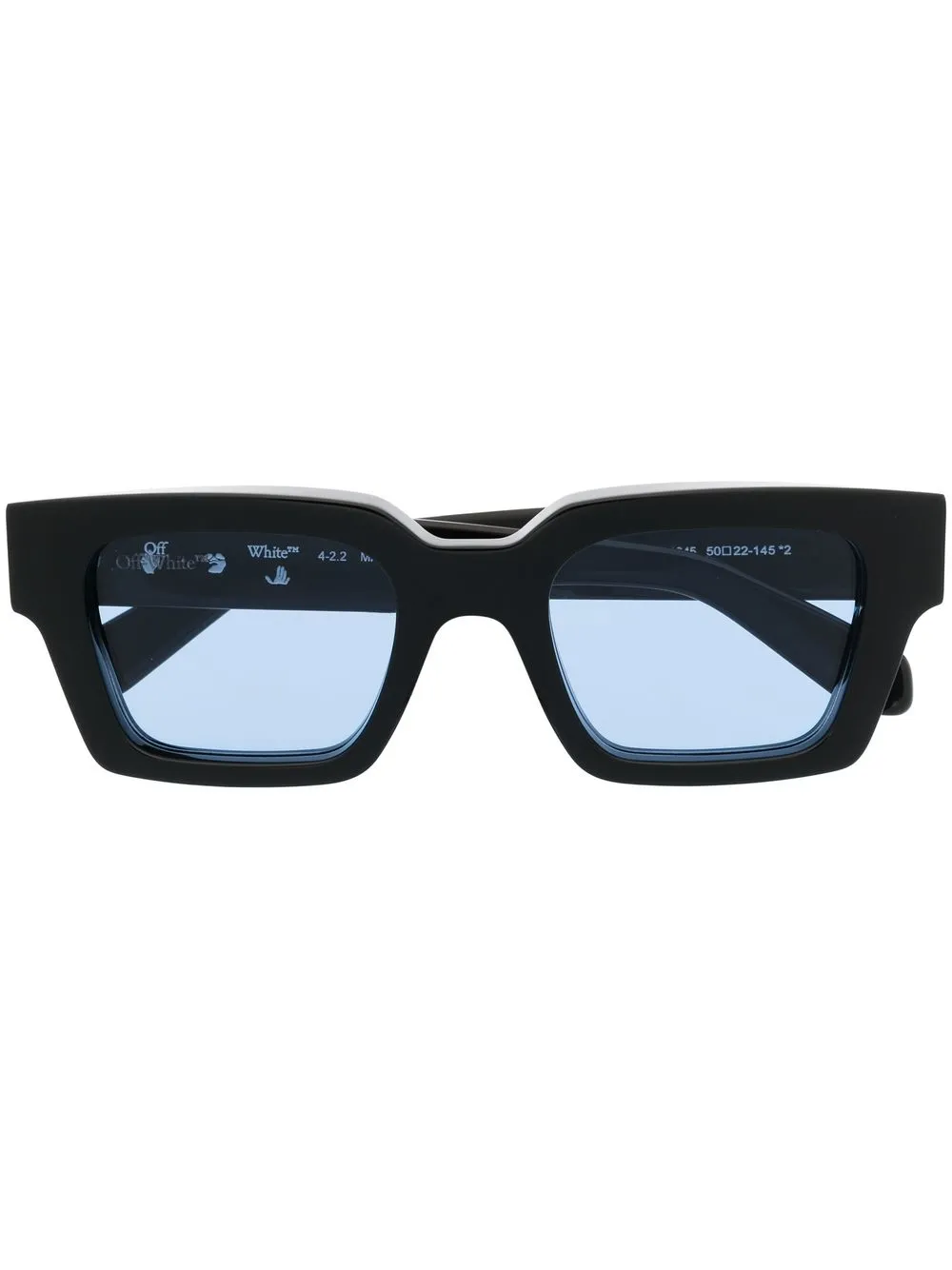 Shop Off-White Virgil 145MM Square Sunglasses