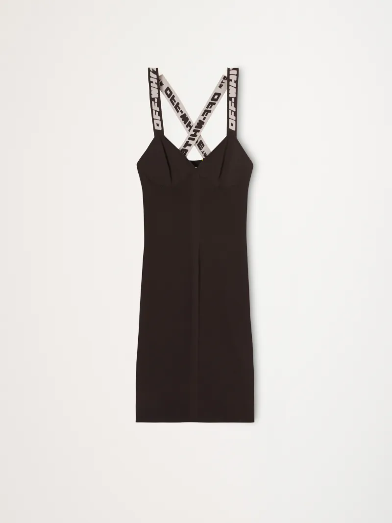 KLEID MIT LOGO-BAND