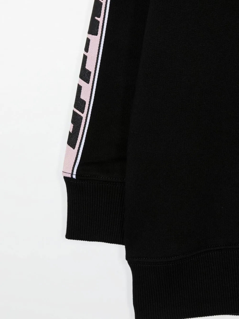 Logo-Tape Crew Neck Jumper