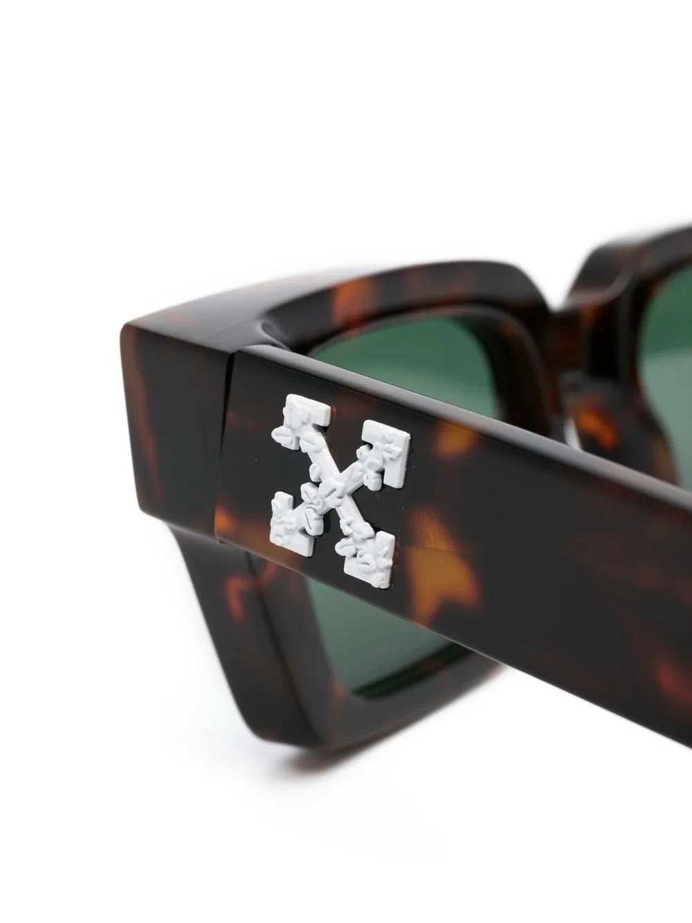 Off-White c/o Virgil Abloh Virgil Square Frame Sunglasses in Black