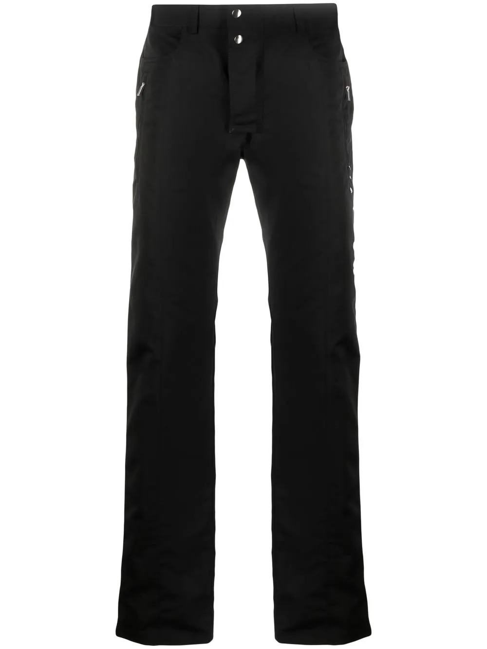 

1017 ALYX 9SM pantalones rectos con logo estampado - Negro