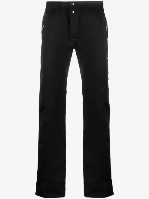 1017 ALYX 9SM pantalones rectos con logo estampado