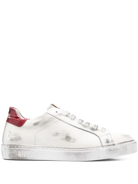 Hide&Jack distressed-effect low-top sneakers